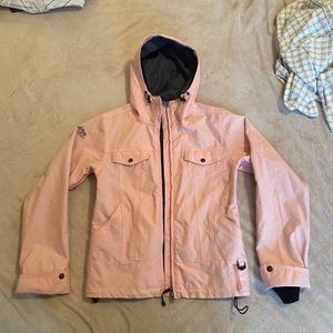 Pink size small roxy snowboard/ski jacket